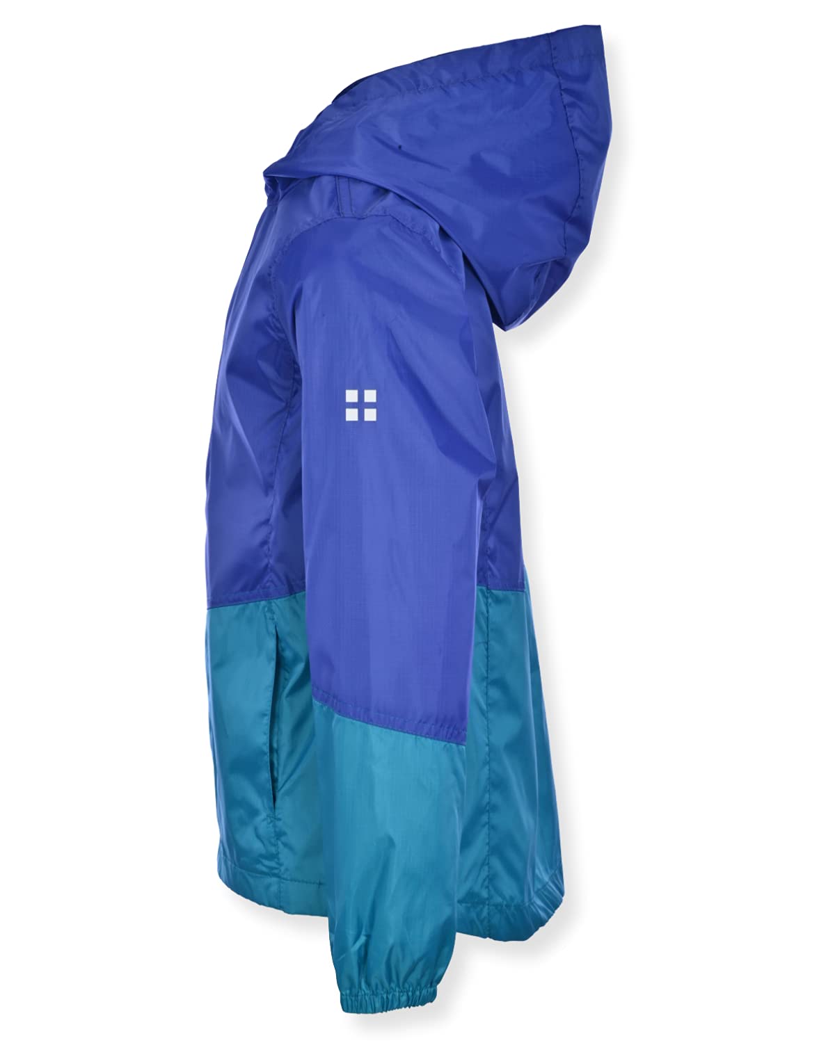 Swiss Alps Girls Rain Jacket, Wind and Water-Resistant Lightweight Breathable Kids Hooded Raincoat Windbreaker Easy to Fold - Image 3